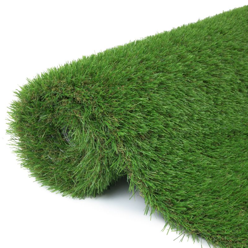 Sztuczna trawa Fiji runo 33 mm 200x400 cm e-floor zielona murawa na balkon, taras i do ogrodu, rolka 1 szt