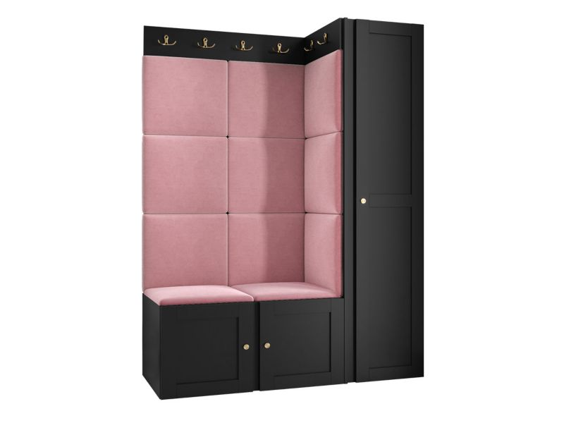 Zestaw MIRJAN 24 Orion Ramiro IX czarny + różowy 1 kpl.