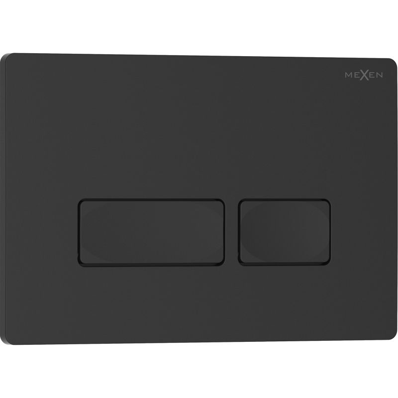 Przycisk spłukujący Mexen Tex 04 czarny matowy 1 szt.