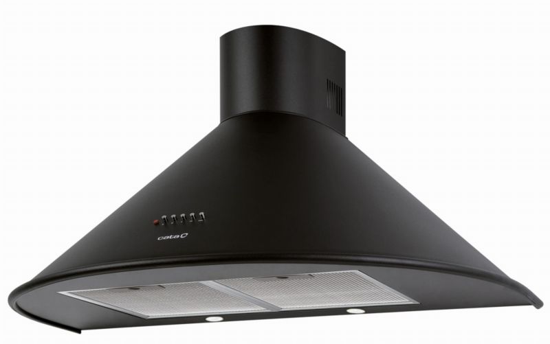 Okap kominowy CATA Q-7790 BK Czarny retro 1 szt.