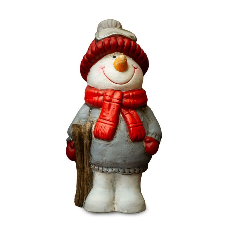 Figurka dekoracyjna bałwanek, Solis Decor by Aleksandra Sobota, 14,6 cm, 1 szt.