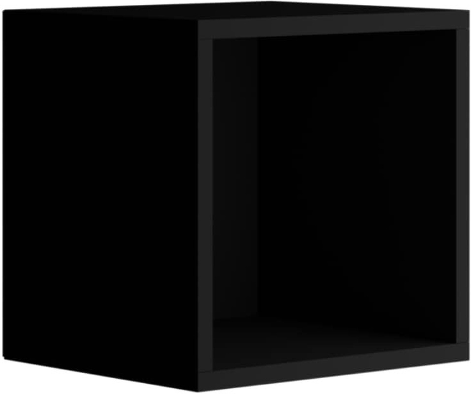 Czarna półka do salonu PREMIUM