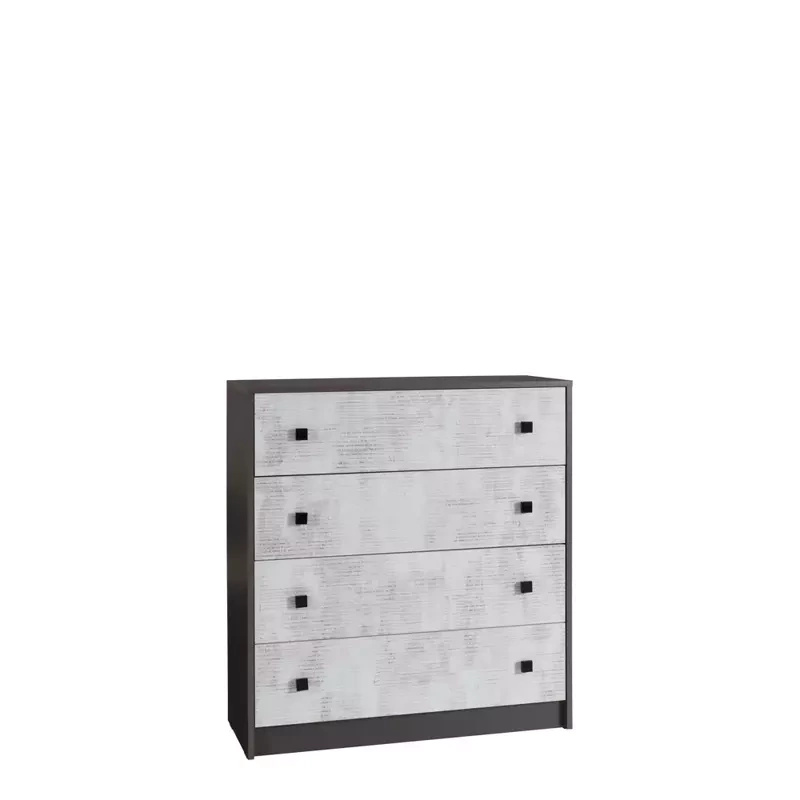 Nowoczesna komoda z szufladami o szerokości 90cm meble młodzieżowe TOM