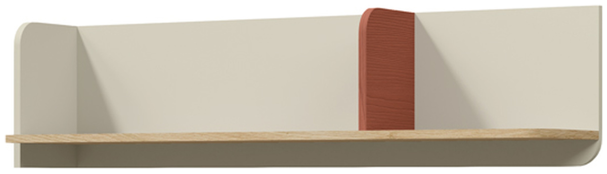 Półka na książki do pokoju młodzieżowego 120 cm YOKO