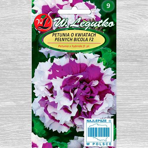 1 szt, Petunia o kwiatach pełnych Bicola F2 - Nasiona: Ilość w opakowaniu: 50 none