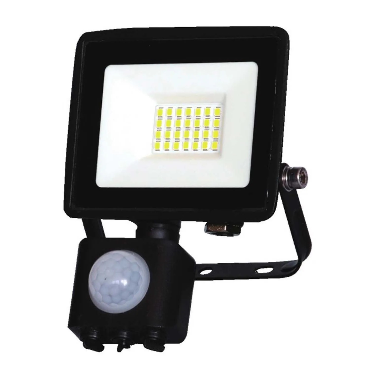 Düwi Naświetlacz LED floodlight SLIM G9 z cz. ruchu 20W 4000K 1900lm IP44 czarny
