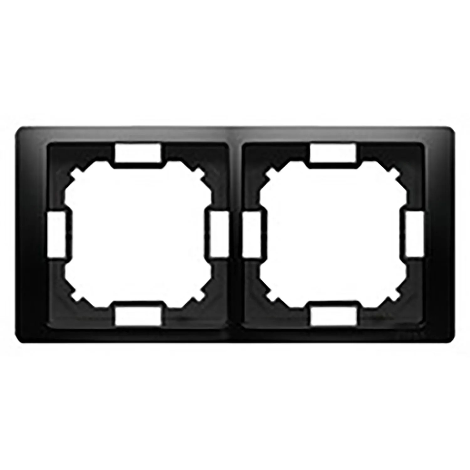 Elhurt Ramka Basic 2-krotna czarna