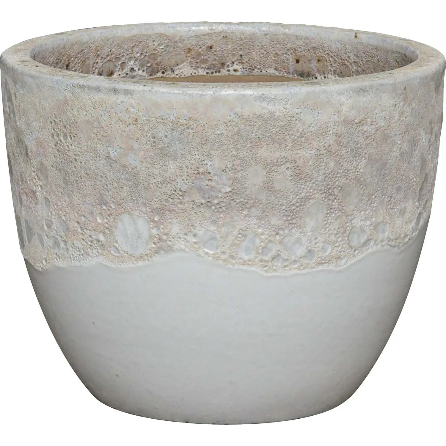 Donica Grenada biała - śr. 32 cm