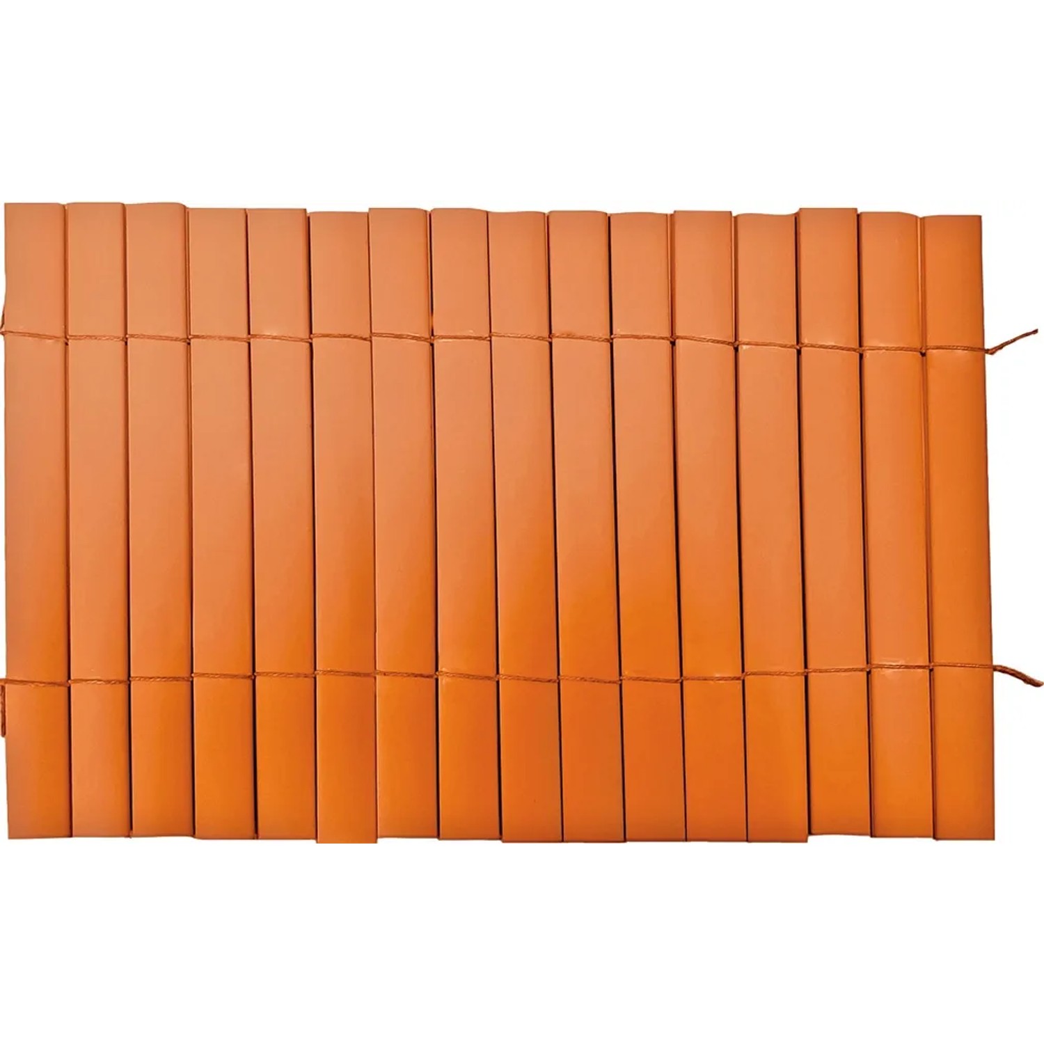 Osłona balkonowa PVC brąz 100 x 300 cm