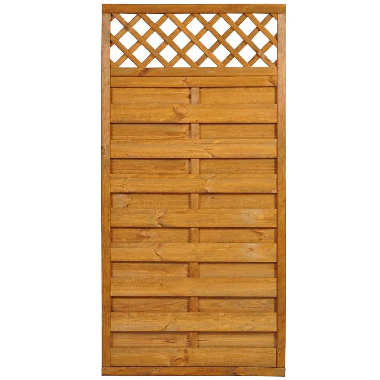 Sobex Płot ażurowy Nole prosty 90 x 180 cm,złoty dąb