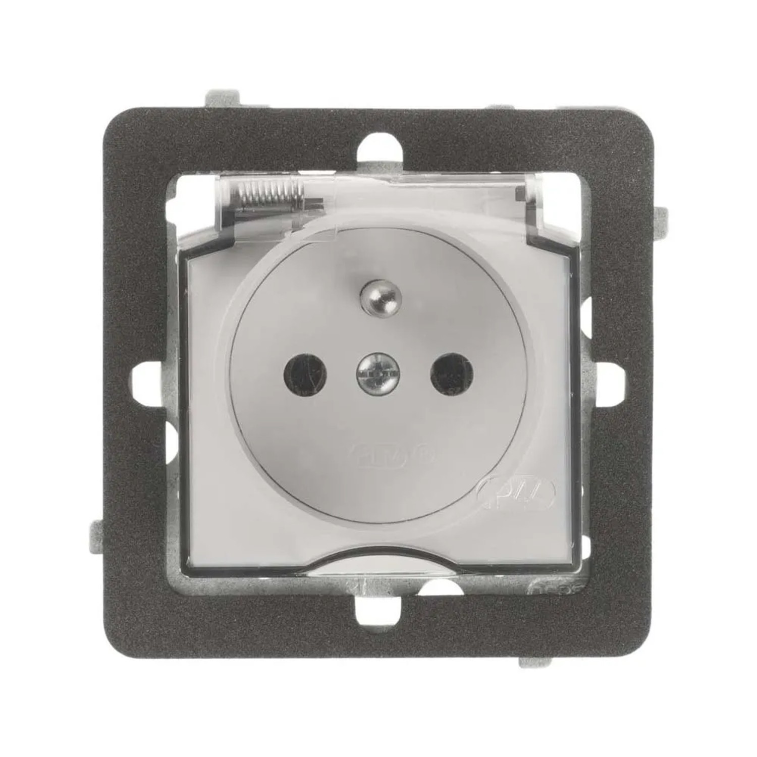 Gniazdo Rosa pojedyncze IP44 biel