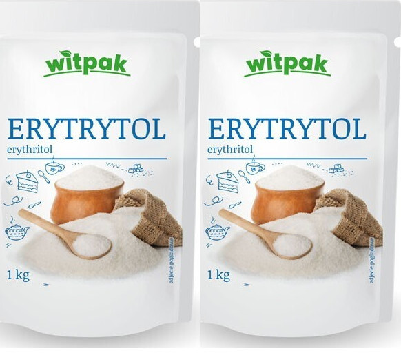 2x Erytrytol Witpak, 1kg