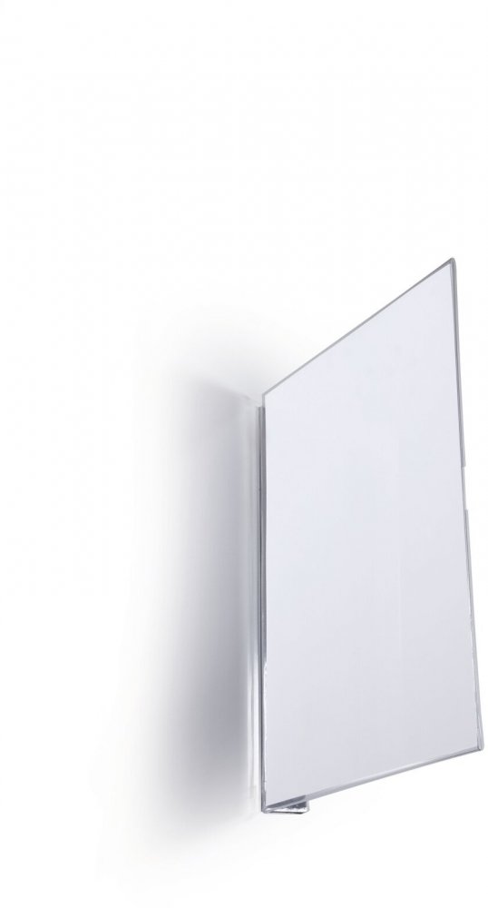 Szyld regałowy Durable, magnetyczny, A5, pionowy, 10 sztuk, transparentny