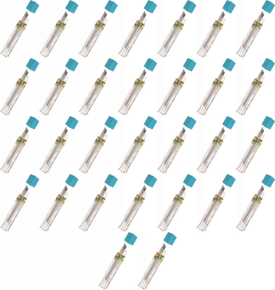 36x Grafity ołówkowe Pentel, 0.7 mm, HB