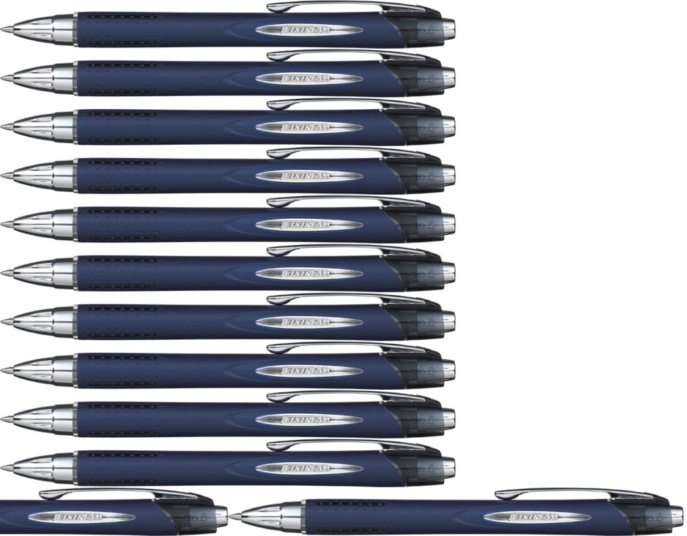 12x Pióro kulkowe Uni, SXN-217, Jetstream, 0.7mm, czarny