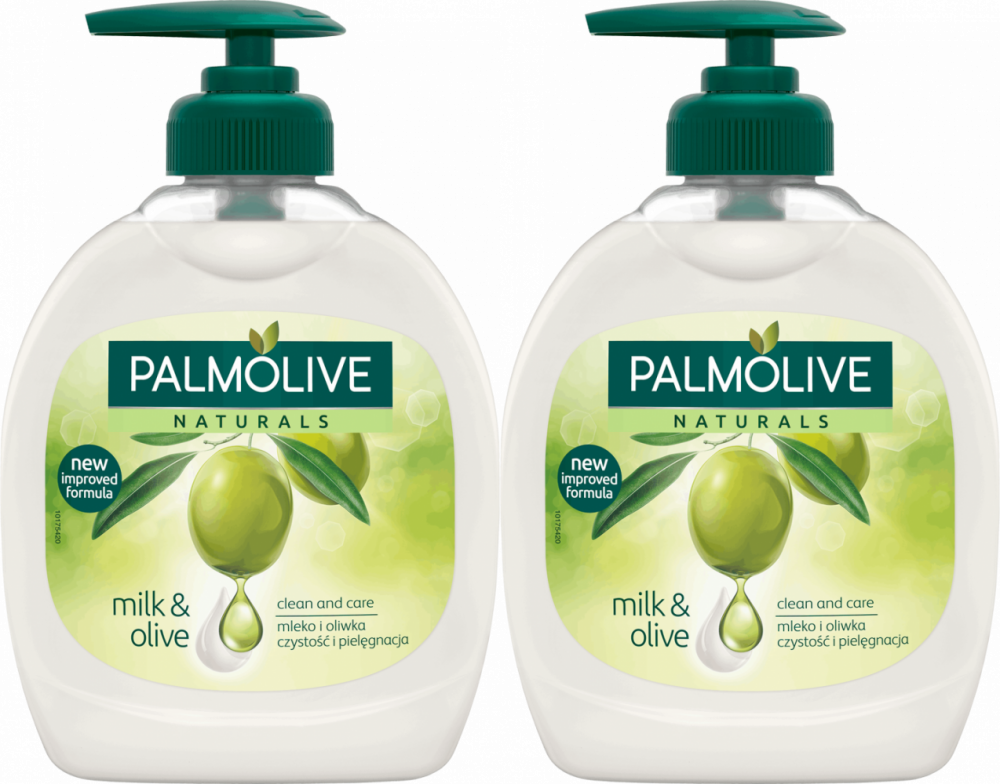 2x Mydło w płynie Palmolive, z dozownikiem, oliwkowy, 300ml