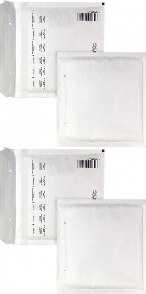 2x Koperta bąbelkowa Bong AirPro, CD23, 200x175mm, 100 sztuk, biały