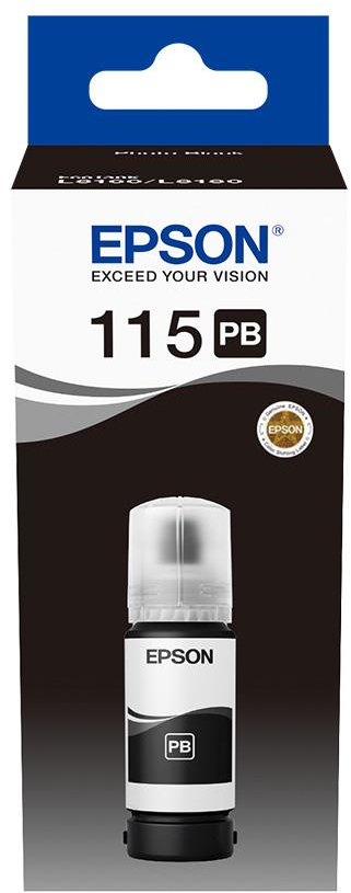 Tusz Epson 115 (C13T07C14A), 6200 stron, black (czarny)