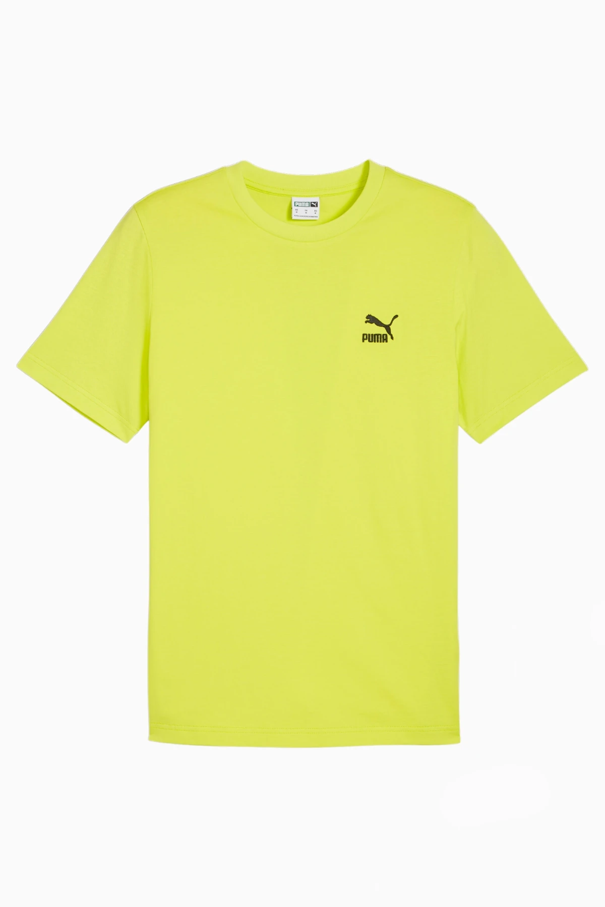 Koszulka Puma Classics Small Logo Tee - Żółty