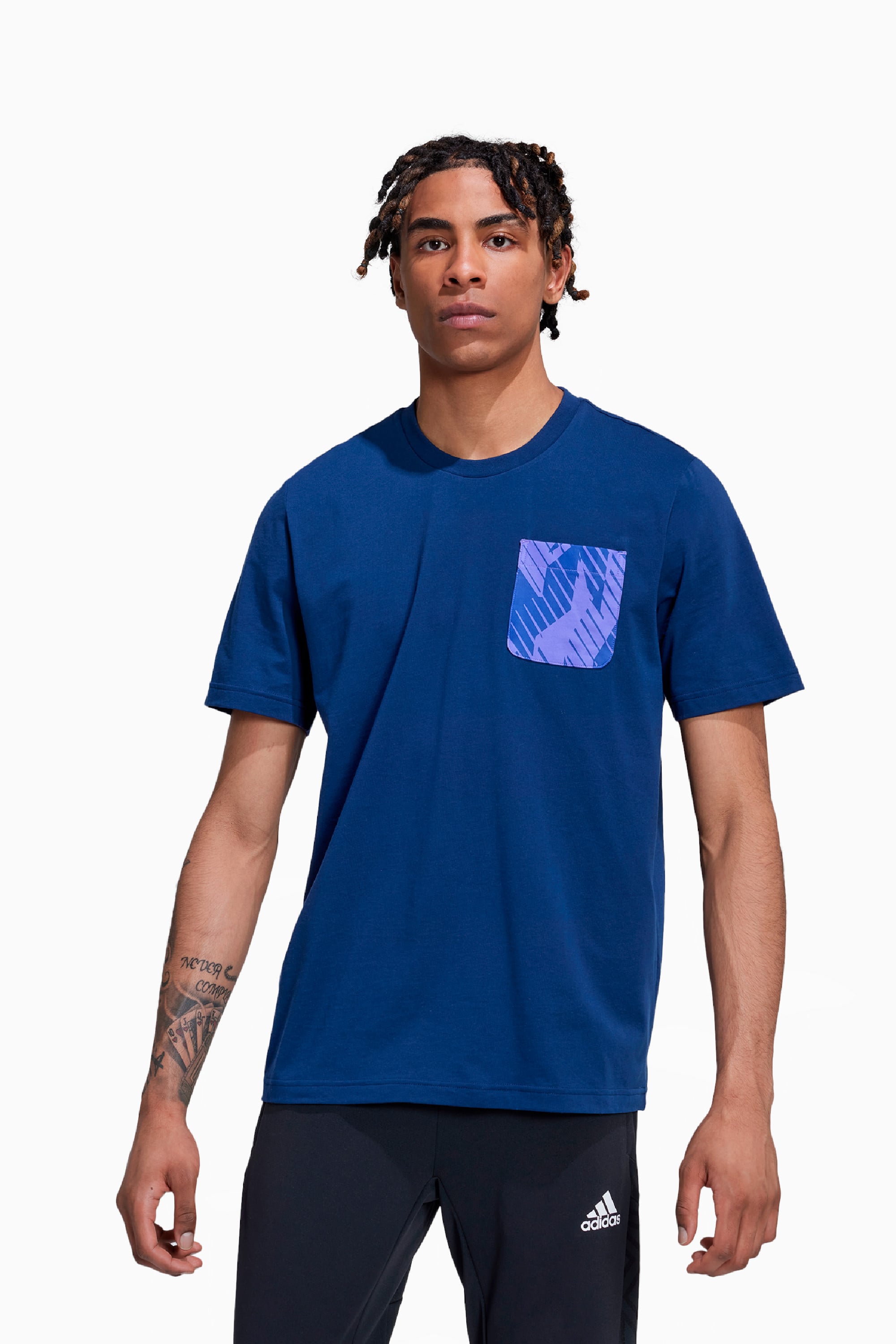 Koszulka Reprezentacji Argentyny adidas DNA Graphic - Niebieski