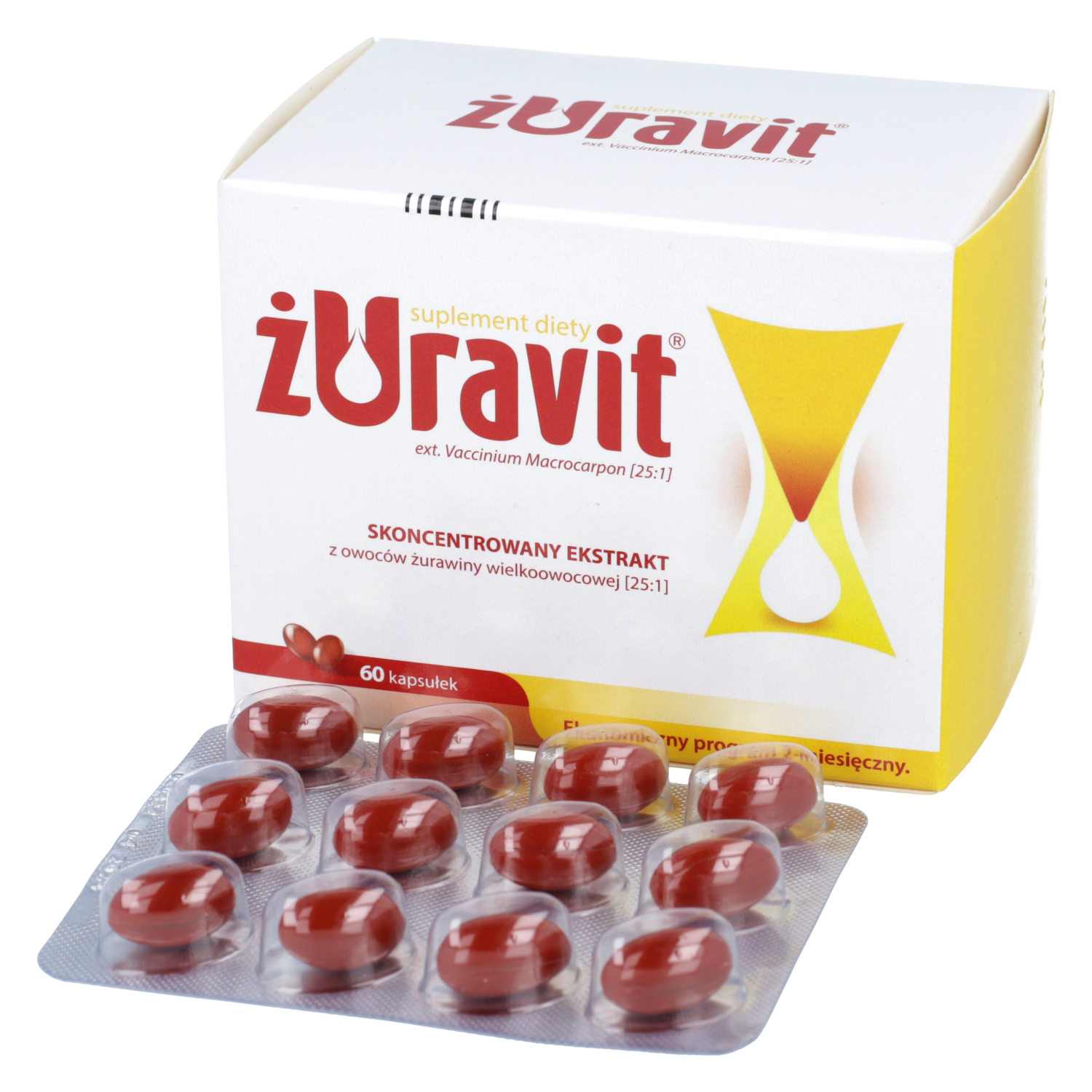 żuravit, 60 kapsułek