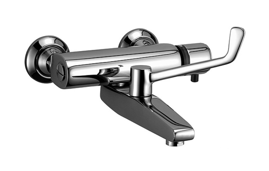 Kludi Thermo-care bateria umywalkowa termostatyczna z uchwytem medycznym chrom 350850564