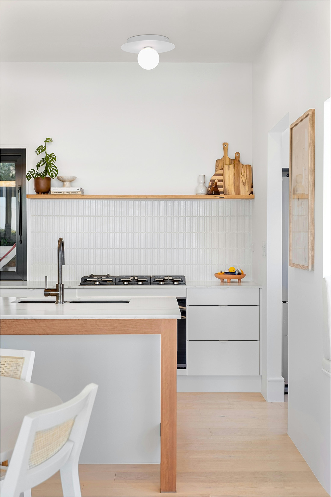 Kaja Robin lampa podsufitowa 1x10 W biała K-5433