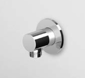 Zucchetti Jingle przyłącze kątowe metal black szcztokowany Z93924.C51