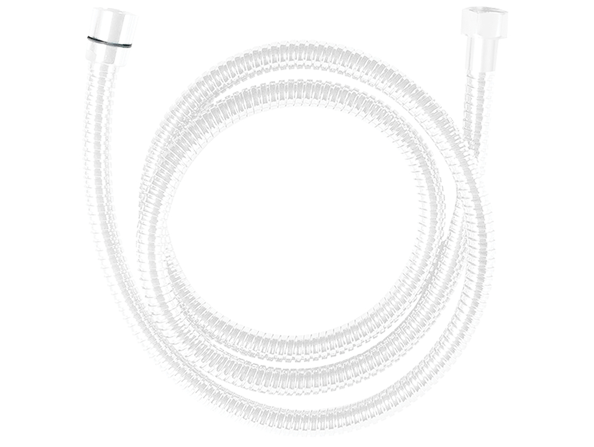 Laveo Arno wąż prysznicowy 150 cm biały CRA64PD