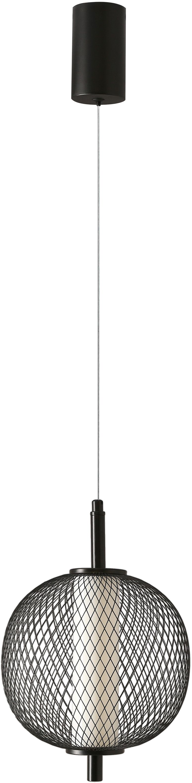 Candellux Puma lampa wisząca 10 W czarna 31-35332