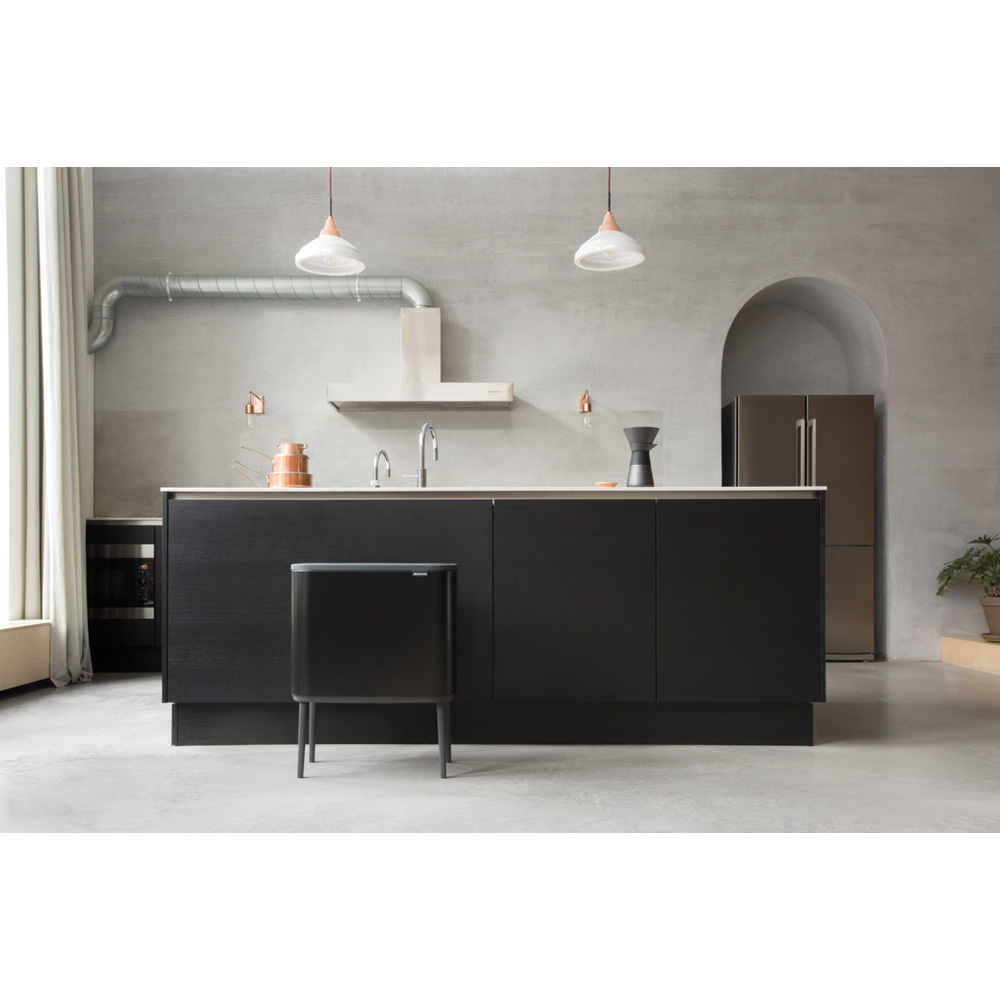Brabantia Bo Touch Bin pojemnik na odpady 34 l do segregacji czarny mat 316203