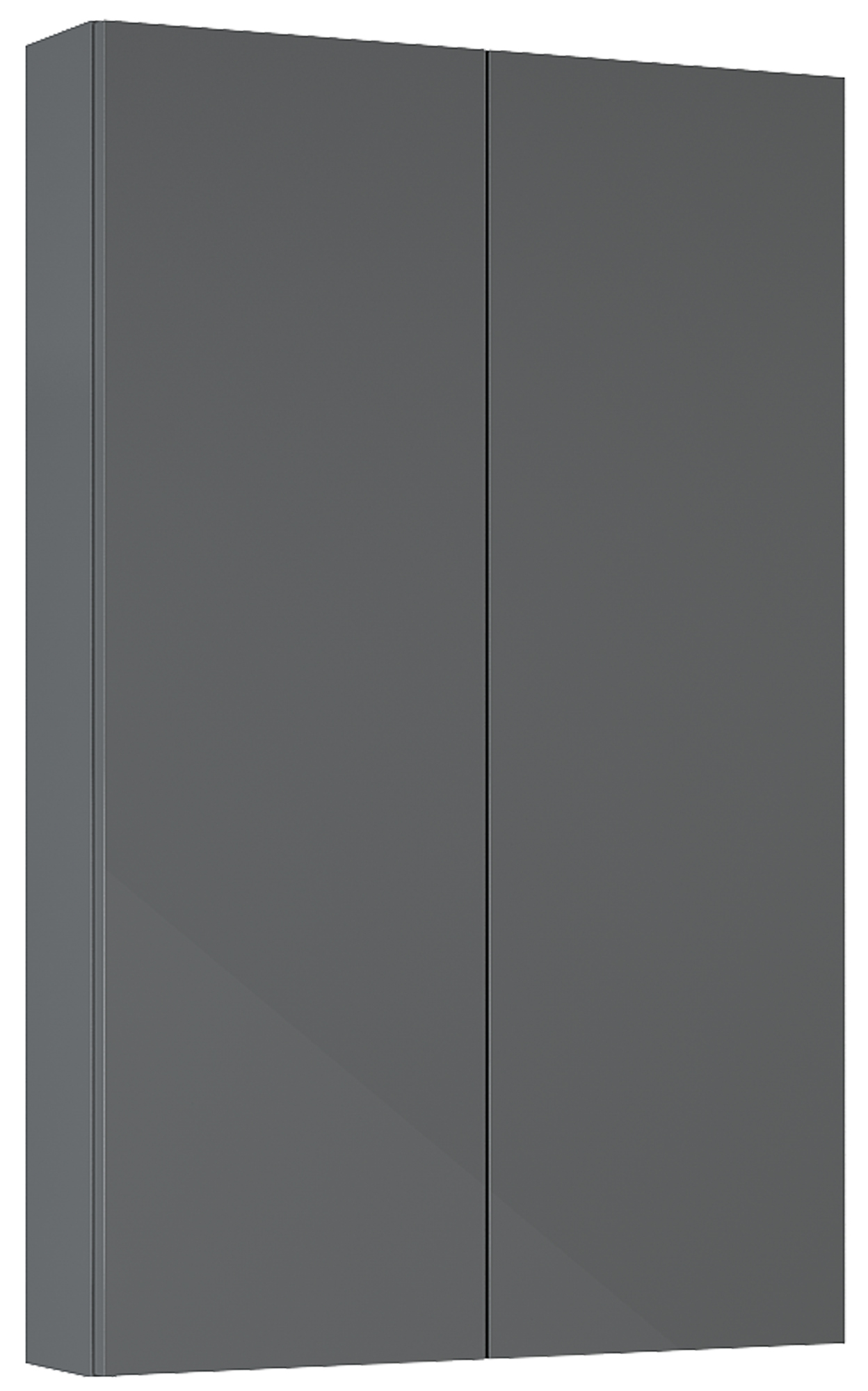 Roca Extra szafka 50x12,6x80 cm antracyt połysk A857960153