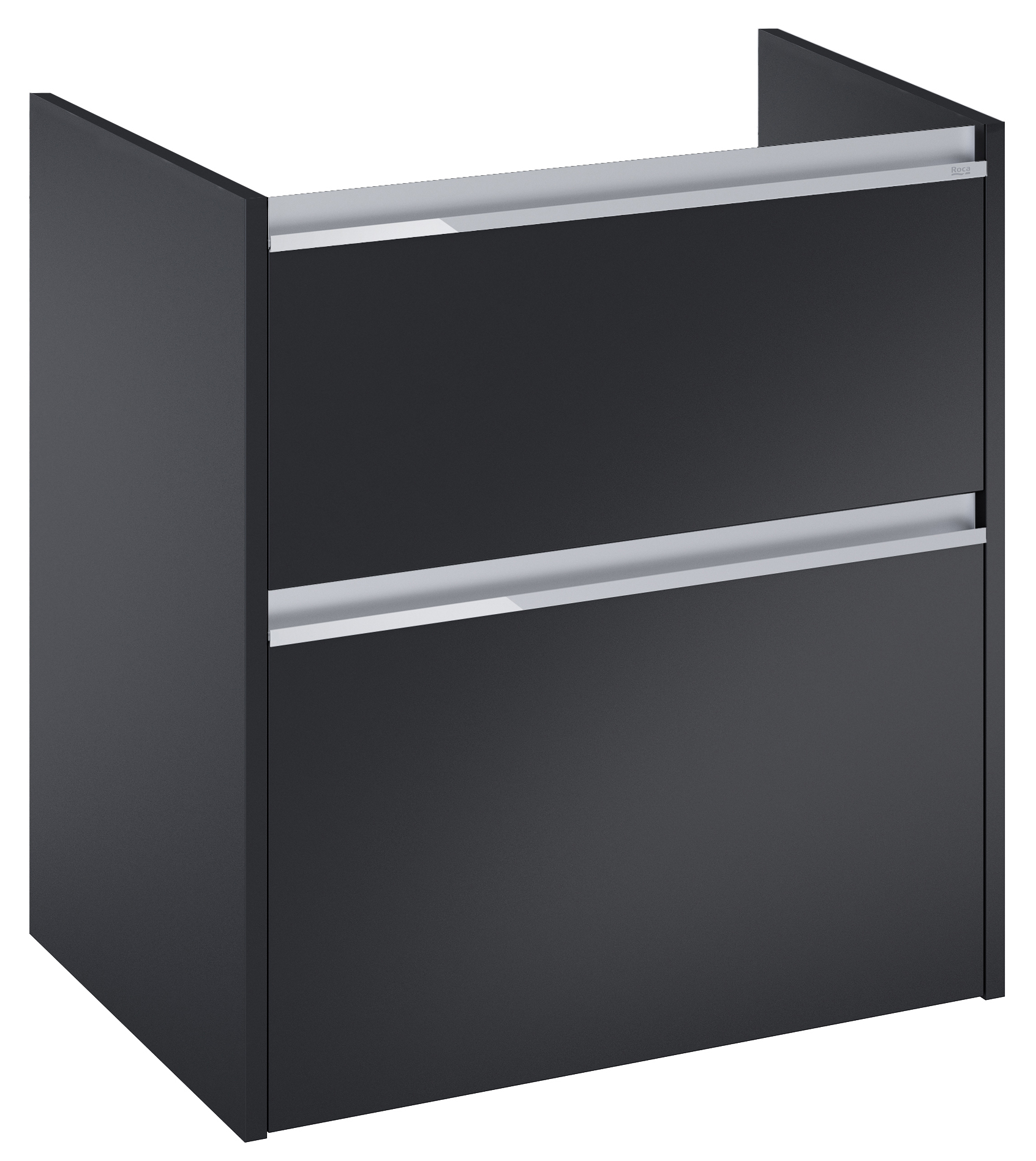 Roca Gap Pro szafka 58,5x37,6x63,5 cm podumywalkowa wisząca czarny mat A857908532