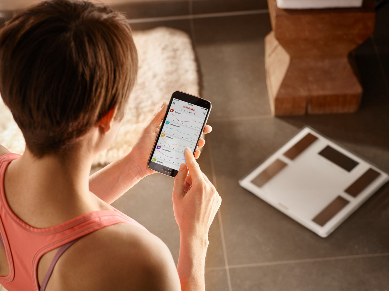 Soehnle Shape Sense Connect 100 waga łazienkowa 63872