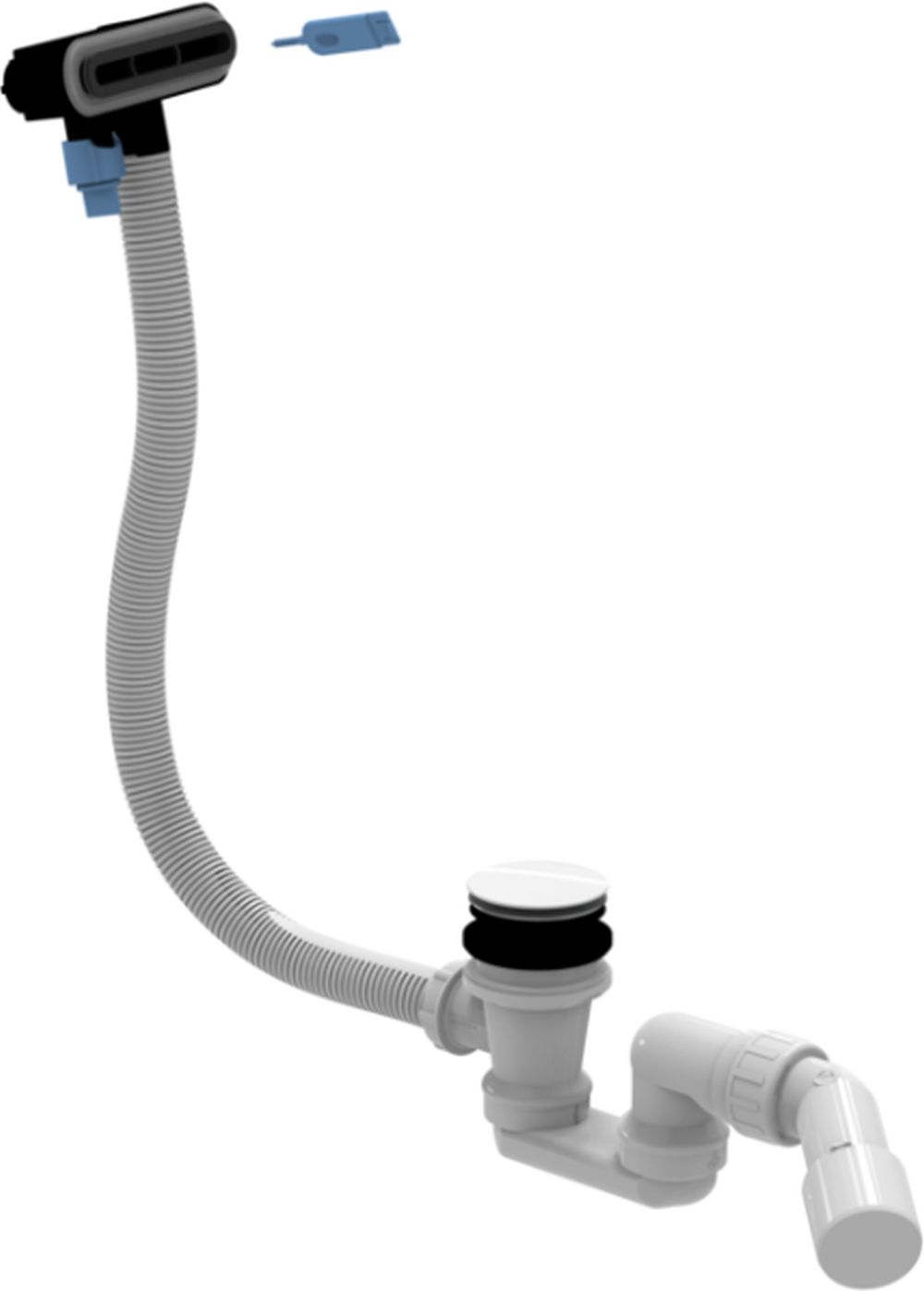 Villeroy & Boch zestaw przelewowy do wanny stone white U90959161