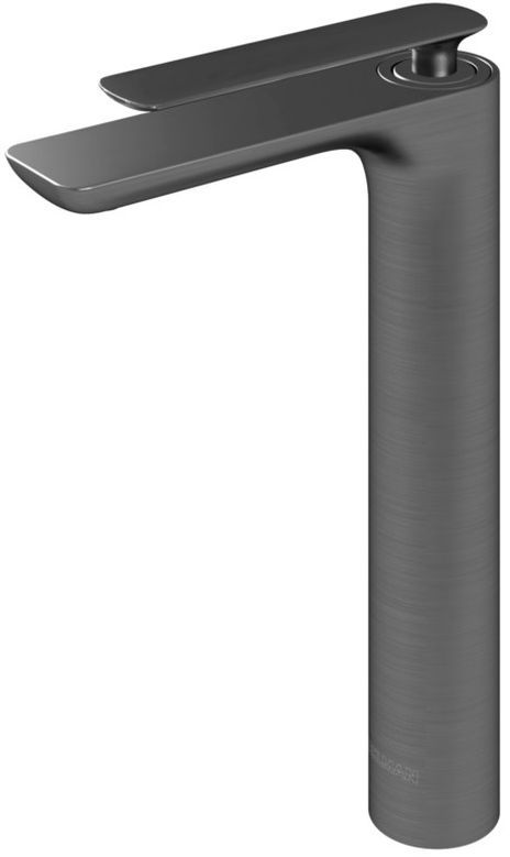 Kohlman Experience Gray bateria umywalkowa stojąca wysoka szczotkowany grafit QB170EG