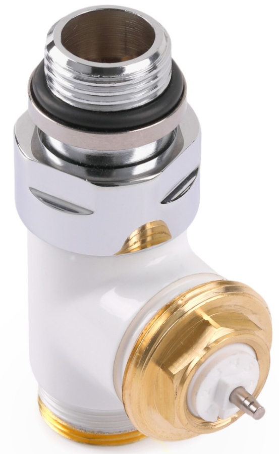 Terma zawór prosty termostatyczny biały TGZTBI006