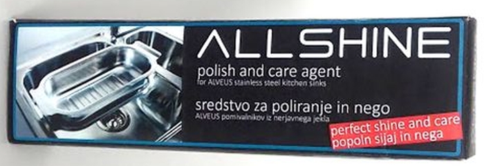Alveus Allshine środek czyszczący do zlewozmywaków stalowych 150 ml 1111572 - Wysyłka w 24h