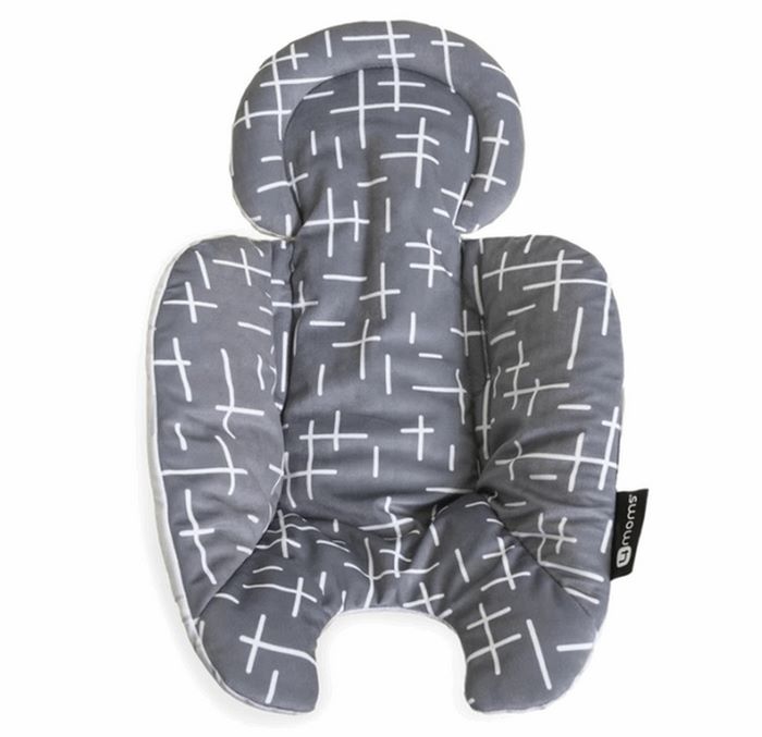 4moms Dwustronna wkładka do leżaczka Mamaroo 5-Szary Plusz