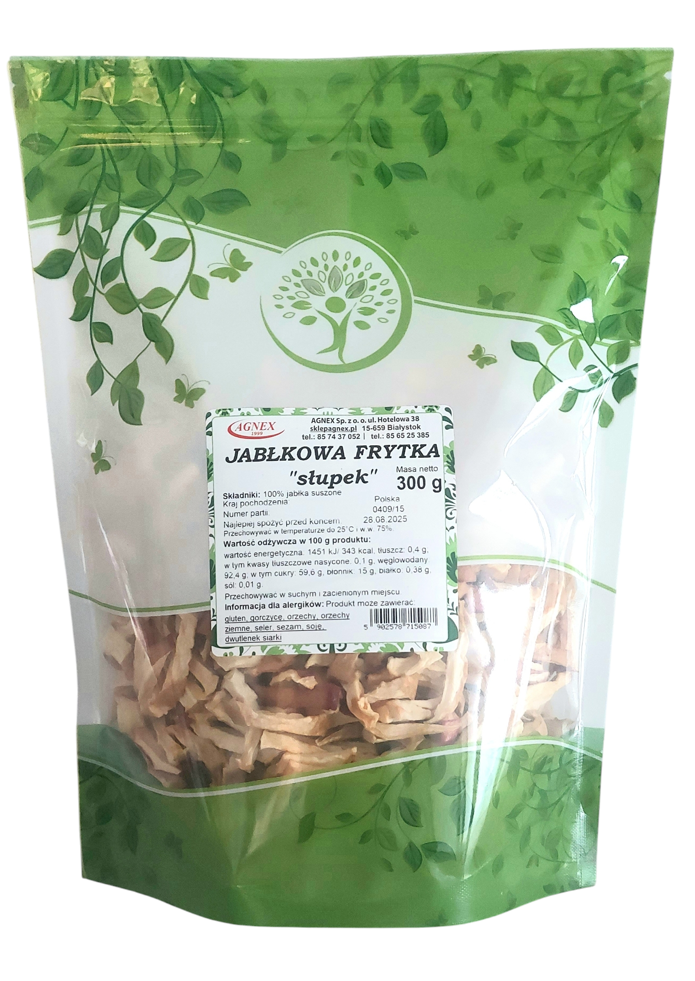 Jabłkowa Frytka "słupek" 300g