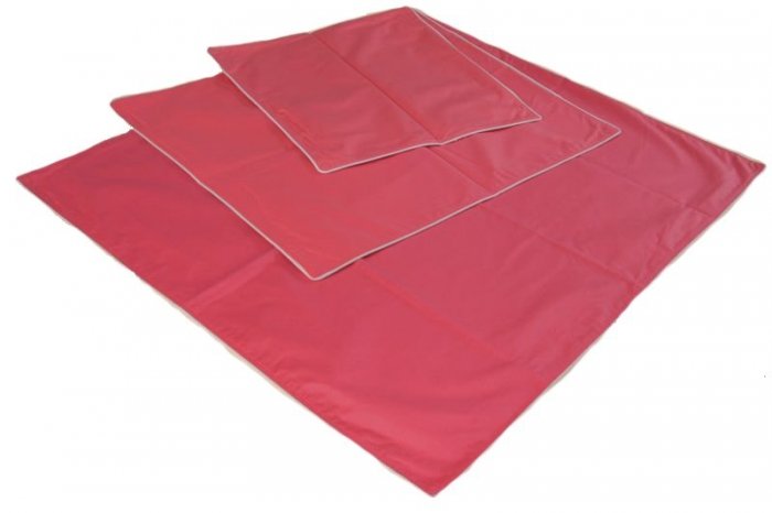 Wsypa na poduszkę rozmiar 40x40 wz. różowy