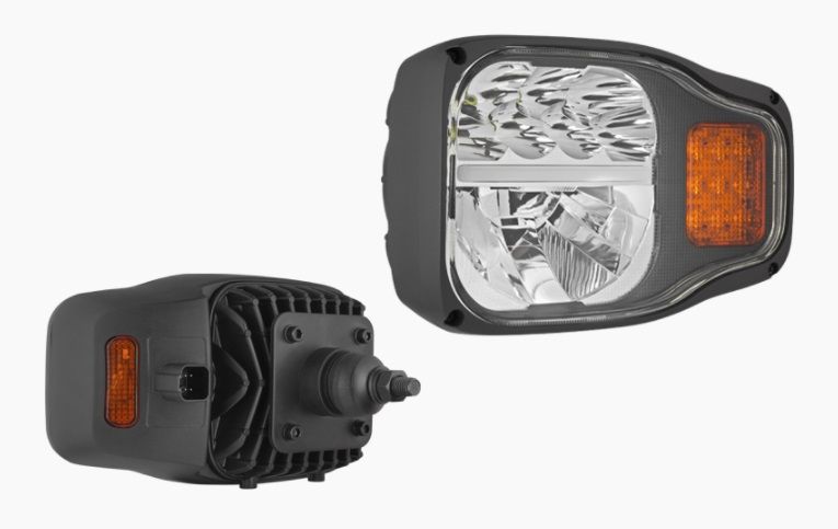 Refl.LEDF 4F L K1 218x146+ obudowa,uchwyt tylny,złącza DT04-6P;DT06-6S, BZB Wesem