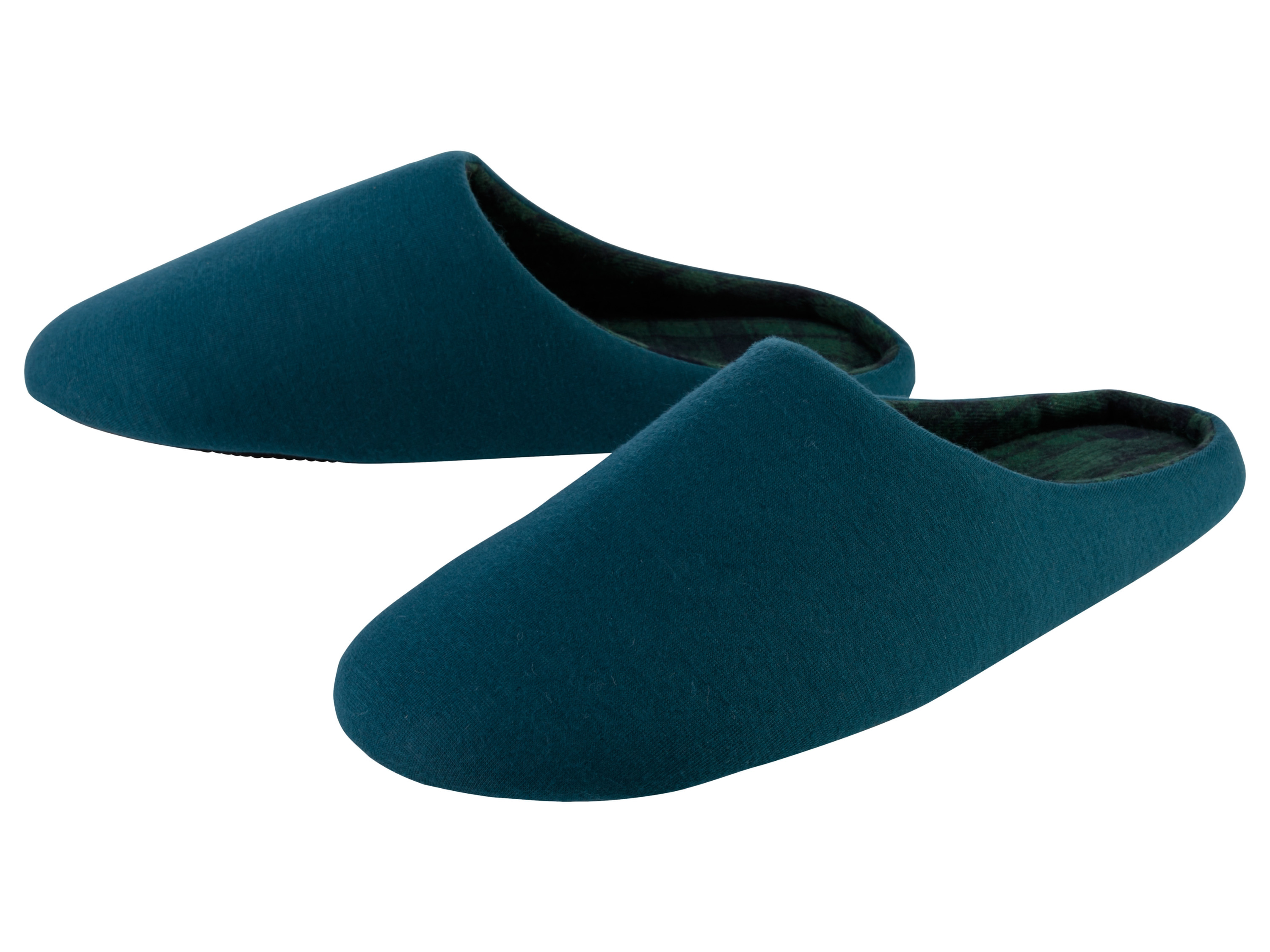 Livergy Kapcie męskie z wyściółką Petrol, 40/41