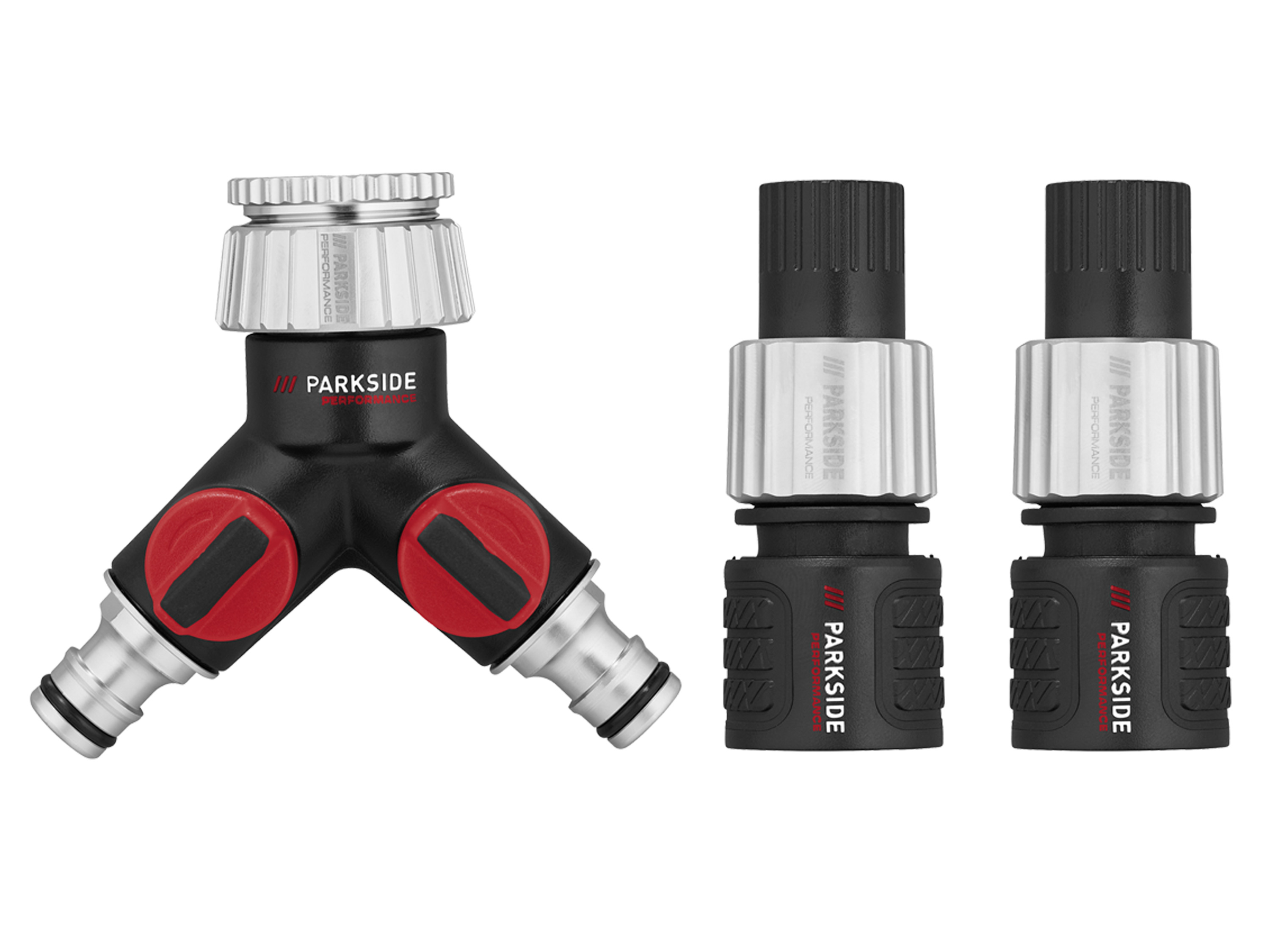 Parkside Performance Zestaw przyłączeniowy do nawadniania Zawór 2-drogowy/13-15mm