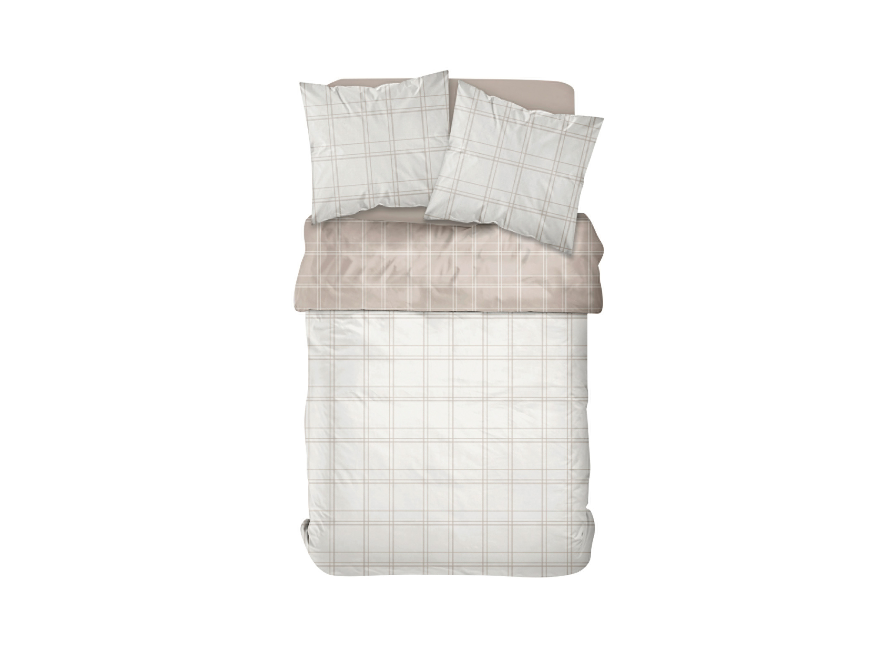 Today Pościel renforcé, 220 x 200 cm W kratkę