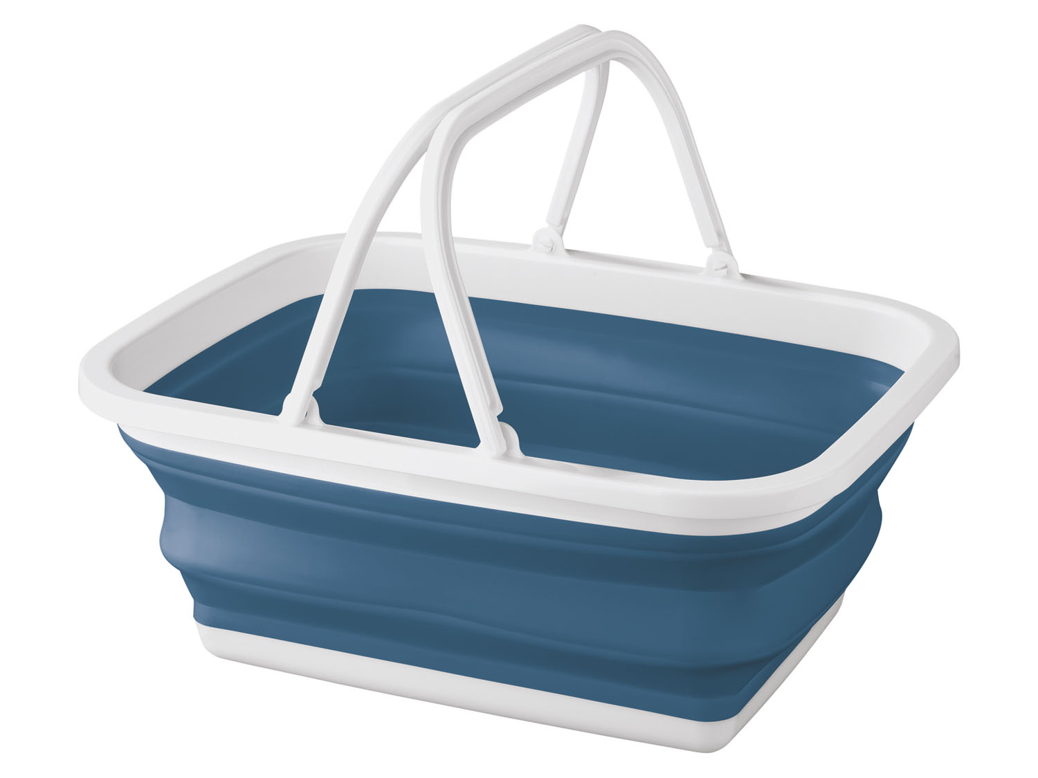 AquaPur Miska składana / Kosz składany / Wiadro składne Kosz składany, Niebieski