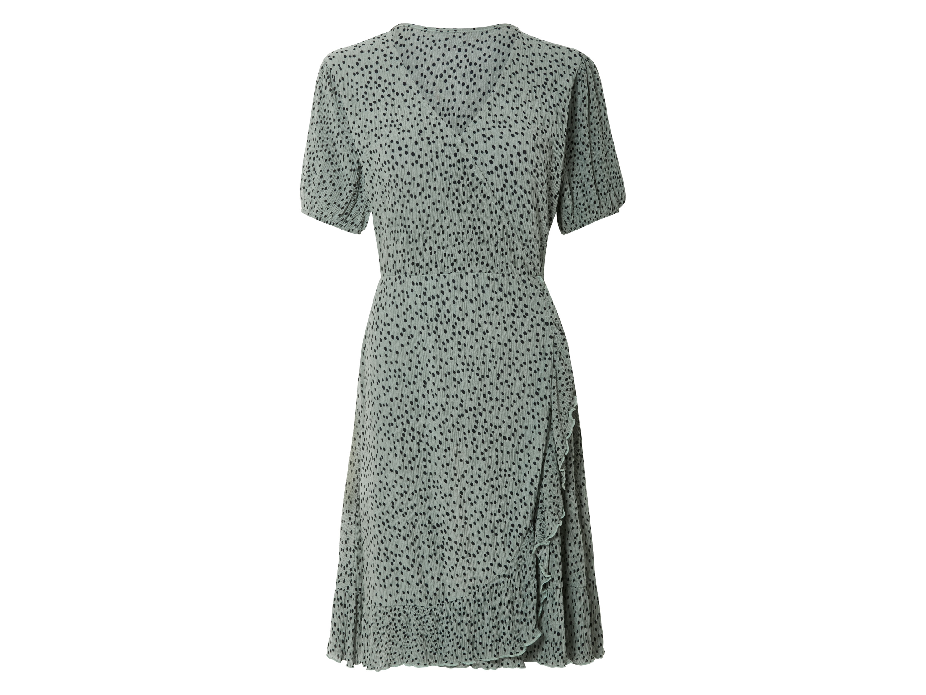 esmara Sukienka kopertowa damska Zielony, L 44/46