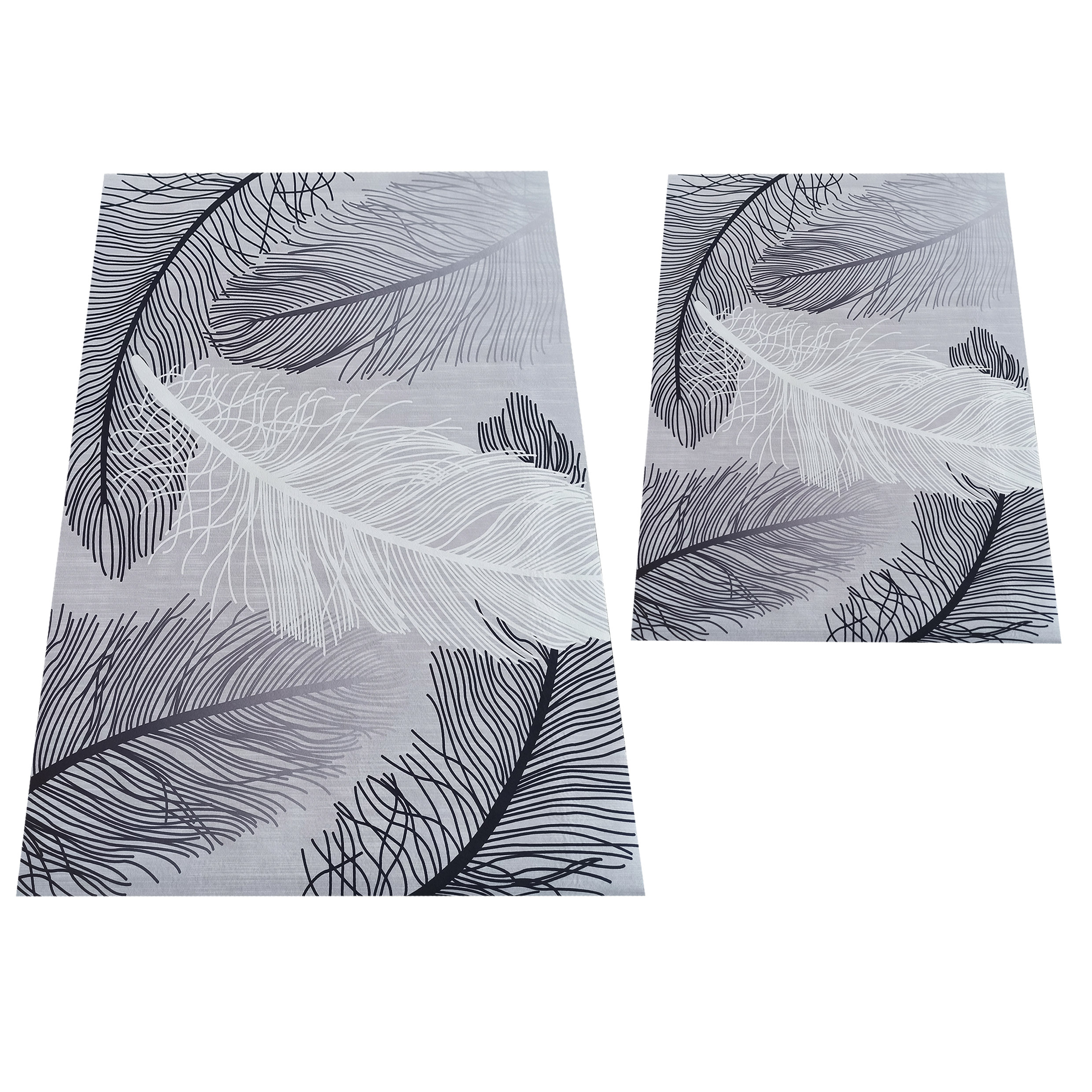 Komplet Dywaników Antypoślizgowych Horeca New 107 - Szary