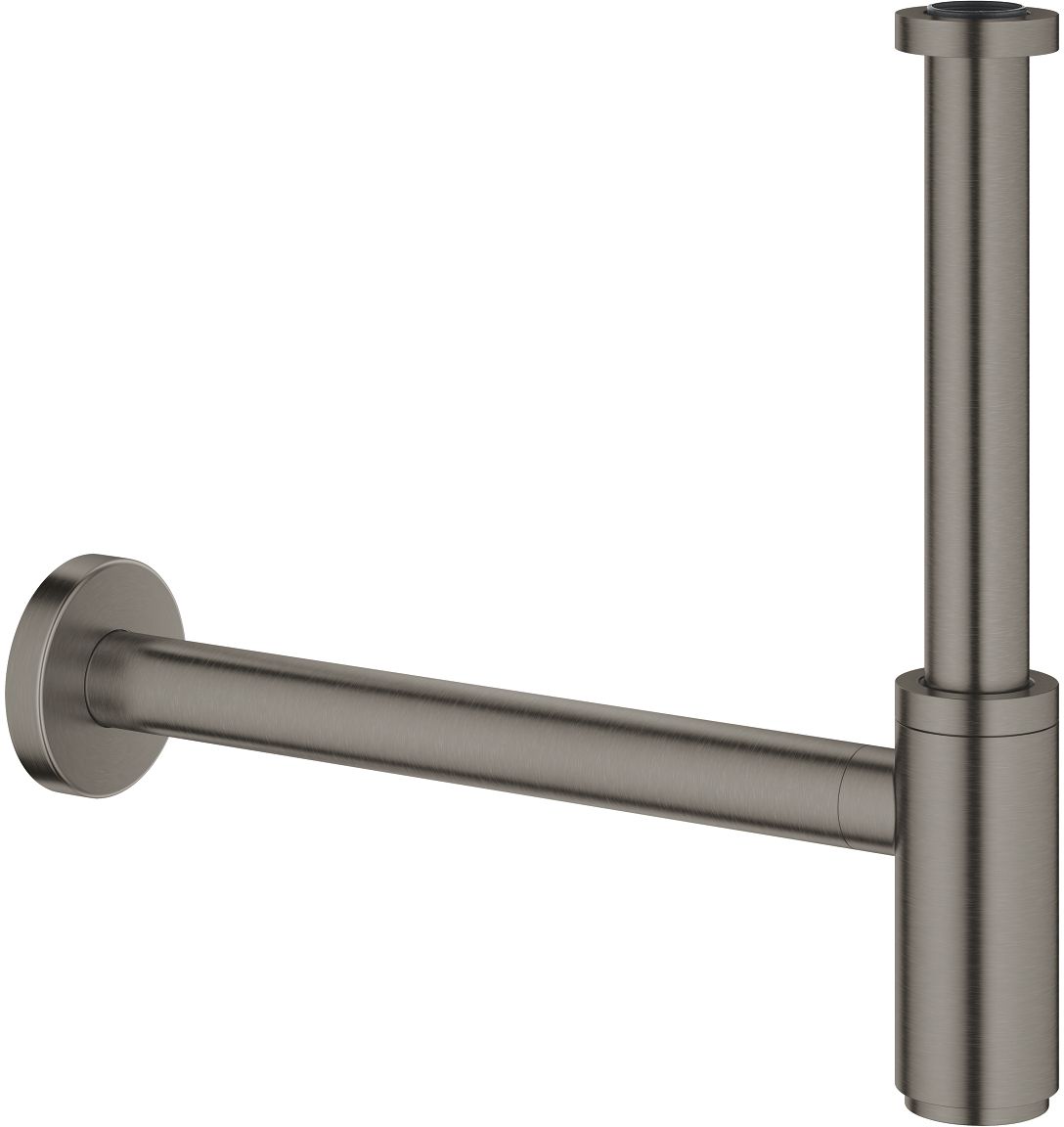Darmowa Dostawa - Syfon do umywalki butelkowy brushed hard graphite Grohe 28912AL0