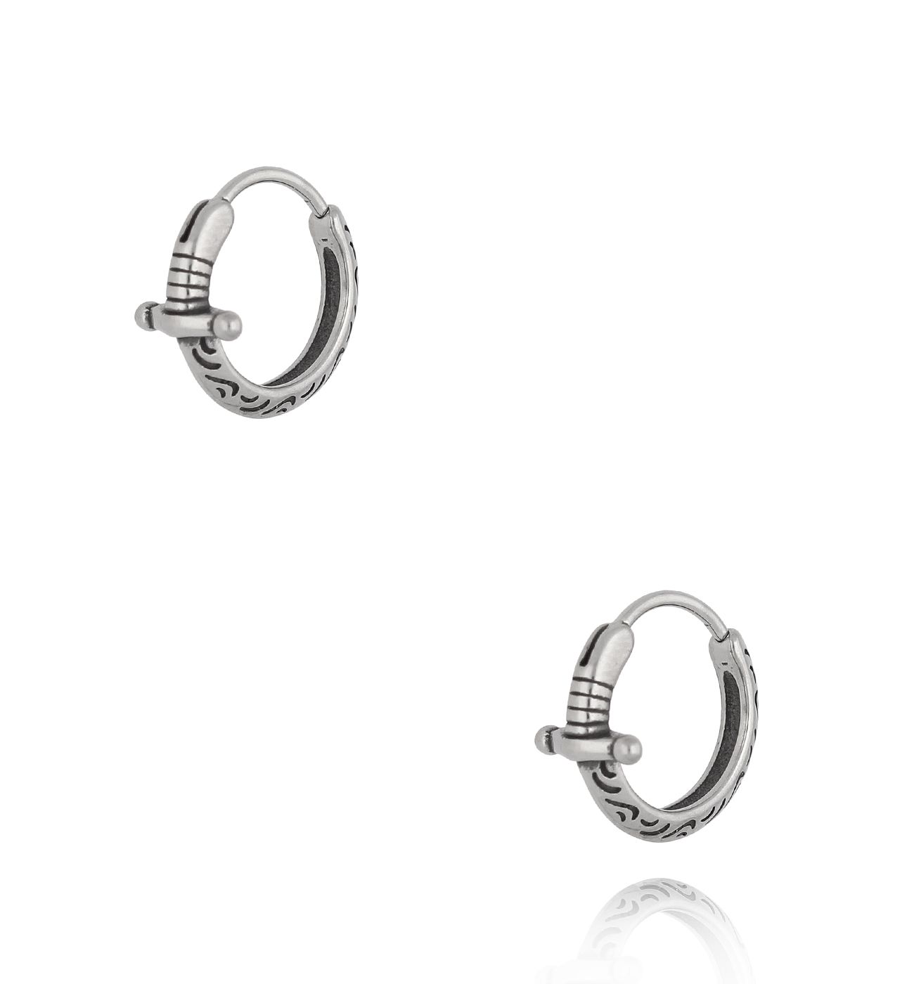 Kolczyki kółka Pappas KMITC0078